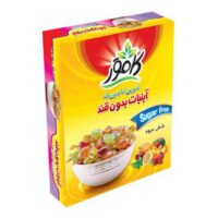 آبنبات شش میوه بدون قند و رژیمی کامور مقدار ۱۱۰ گرم