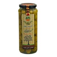 زیتون سوپر ویژه ارگانیک نیکاتیس مقدار ۴۰۰ میلی‌لیتر