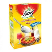 شکر جعبه ای رژیمی و بدون قند کامور مقدار ۲۰۰ گرم