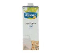 سویا شیر ساده مانداسوی مقدار 1 لیتر