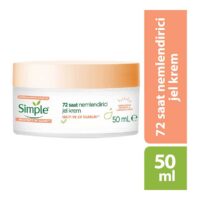ژل کرم آبرسان ویتامین Simple C ضد آفتاب،حاوی Spf 30،بدون چربی،جذب سریع مقدار 50 میل