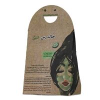ماسک صورت خاک رس سبز جلبک اسپیرولینا کافه سبز مقدار 200 گرم
