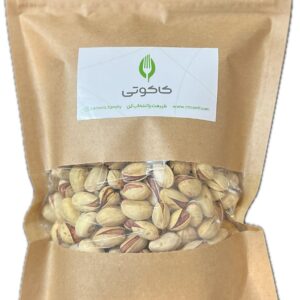 پسته اکبری بوداده کاکوتی مقدار 500 گرمی